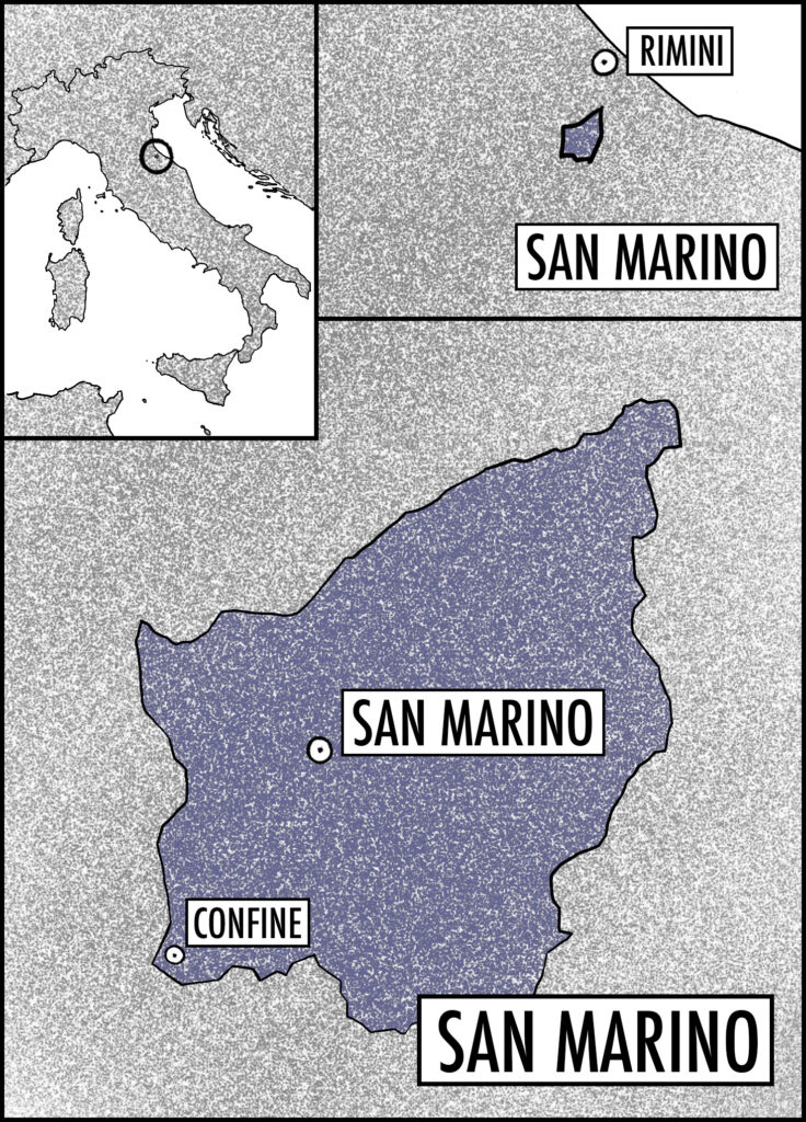 DZ San Marinoconfine